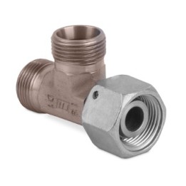 Korpus złączki trójnikowej nastawnej niesymetrycznej M36x2 25S 7350-25S-1NI