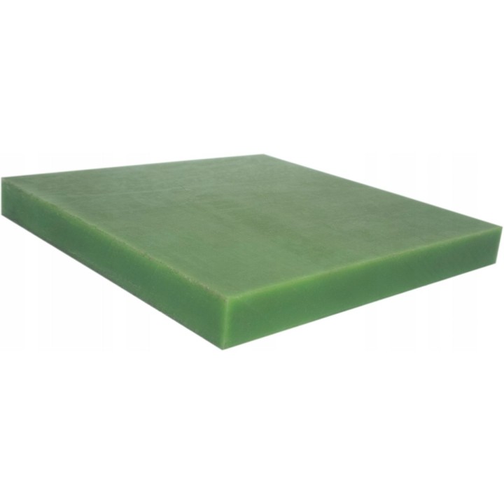 Płyta poliamid PA6-G+olej zielona 100x1000x1000 mm