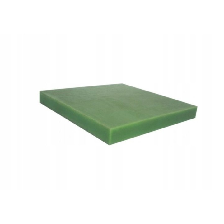 Płyta poliamid PA6-G+olej zielona 12x500x500 mm
