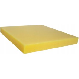 Płyta poliamid PA6-G+olej żółta 50x100x100 mm