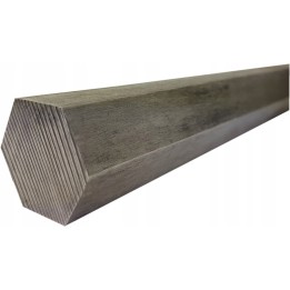 Pręt 6-kątny nierdzewny S17 mm dł.1000 mm AISI 304