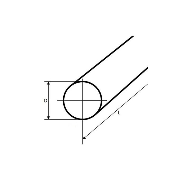 Pręt okrągły stalowy Ø 110 mm S355 400 mm