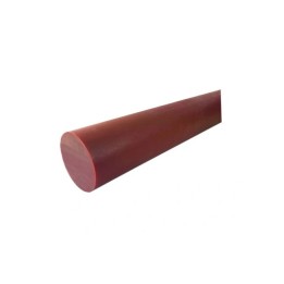 Pręt poliamid wałek Ø 130x1000 mm PA6-G czerwony