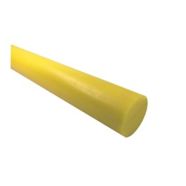 Pręt poliamid wałek Ø 35x100 mm PA6-G żółty