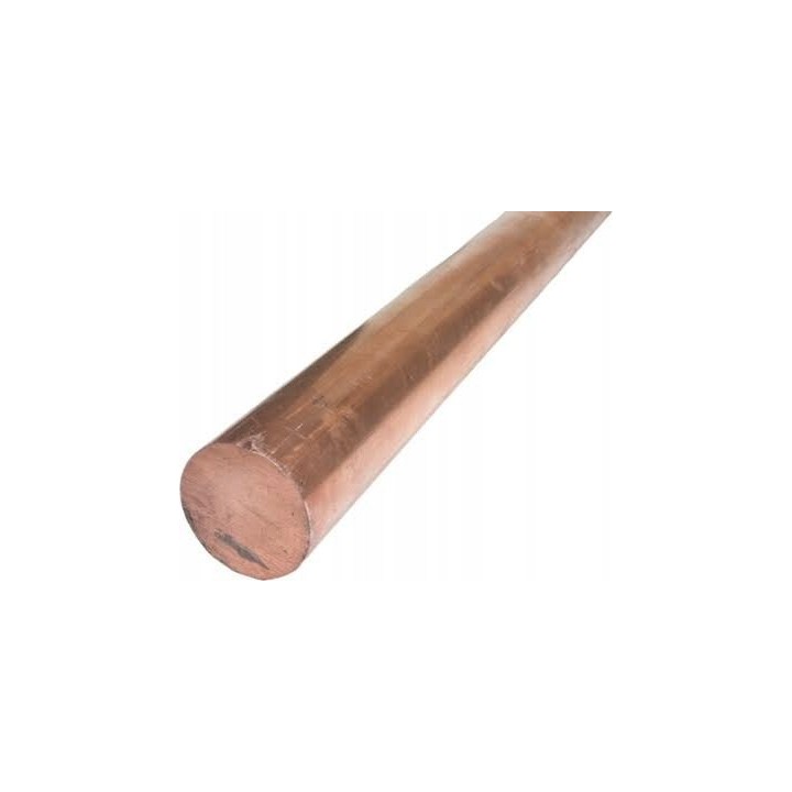 Pręt wałek miedziany miedź Ø 20 długość 50cm