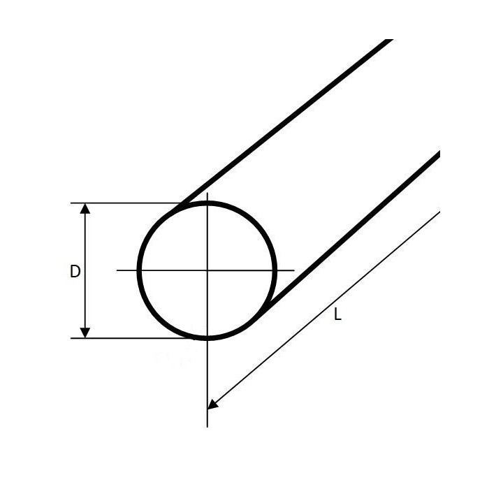 Pręt, wałek z brązu 16 mm B101 500 mm