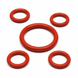 Oring 17 x 3 Silikonowy 70VMQ Czerwony Uszczelka O-Ring -60°C +200°C 5 szt.