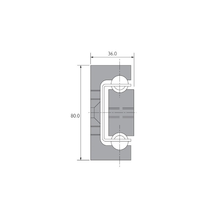 Prowadnica DA4120-0070 ACCURIDE