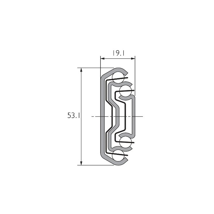 Prowadnica DA5321-0045 ACCURIDE