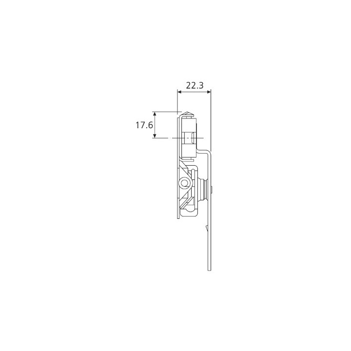 Prowadnica DB1432-0070-2 ACCURIDE