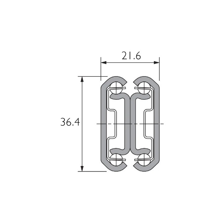 Prowadnica DB3630-0050 ACCURIDE
