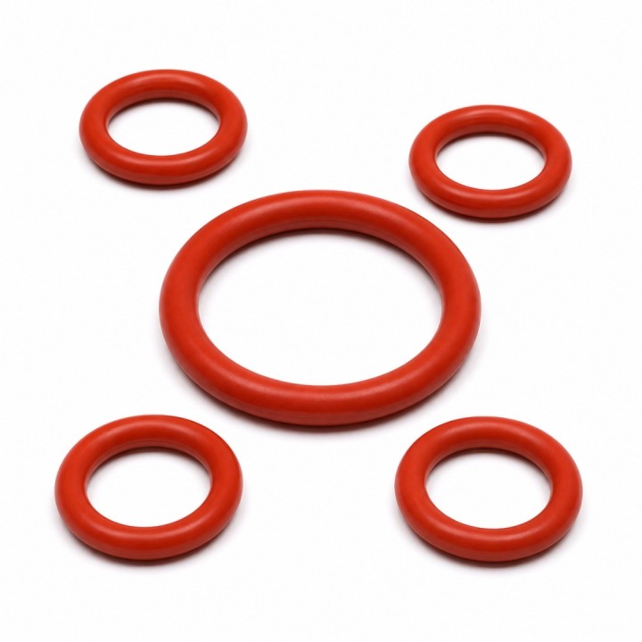 Oring 23.3 x 2.4 Silikonowy 70VMQ Czerwony Uszczelka O-Ring -60°C +200°C 5 szt.