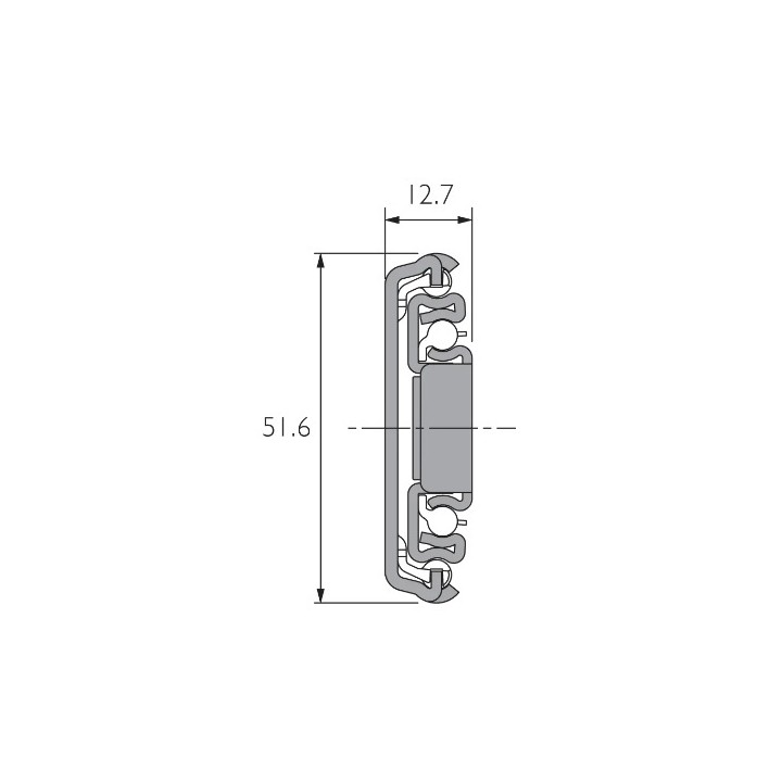 Prowadnica DS3557-0022 ACCURIDE