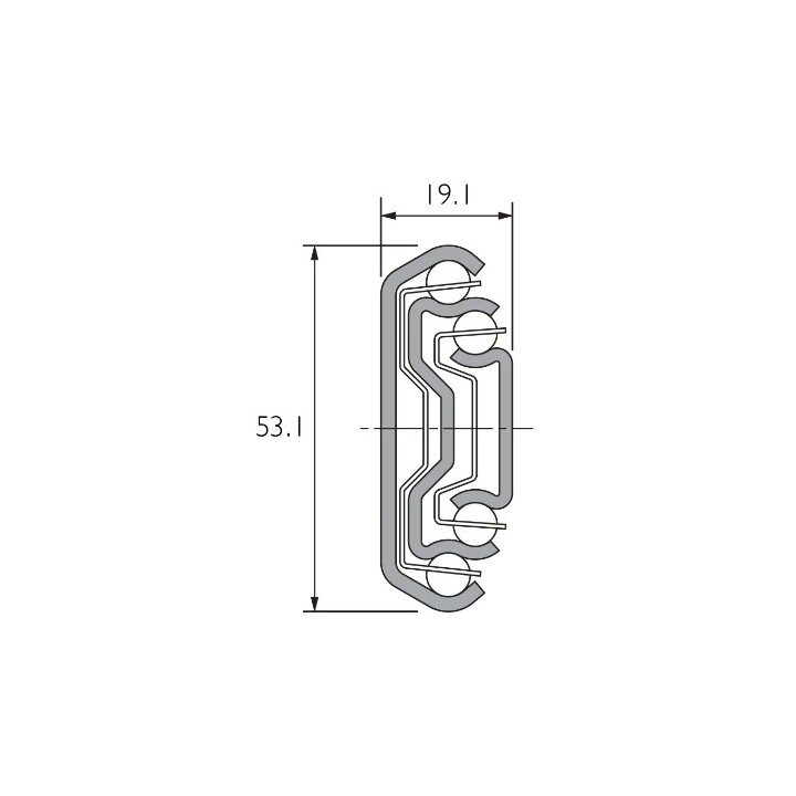 Prowadnica DS5321-0060 ACCURIDE