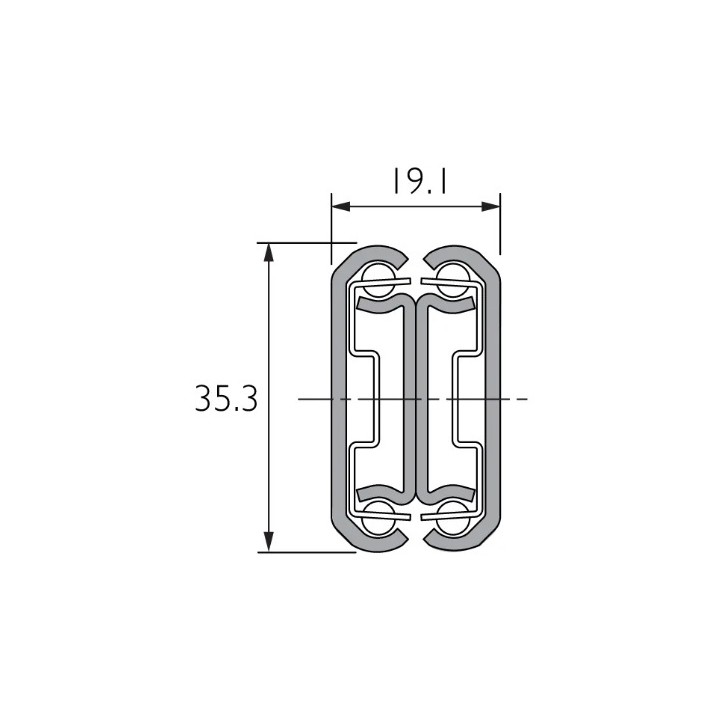 Prowadnica DZ0301-0026 ACCURIDE