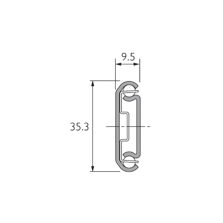 Prowadnica DZ2026-0045 ACCURIDE