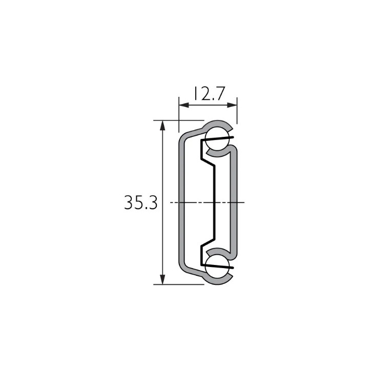 Prowadnica DZ2132-0035 ACCURIDE