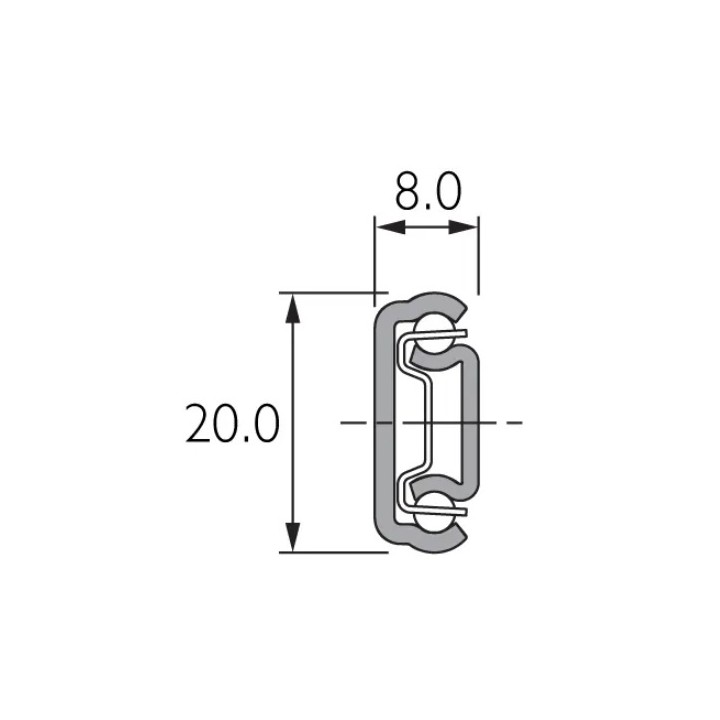 Prowadnica DZ2421-0040 ACCURIDE