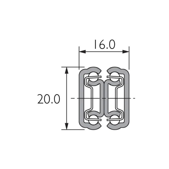 Prowadnica DZ2431-0020 ACCURIDE
