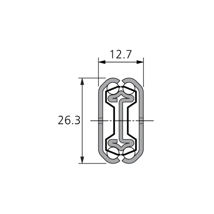 Prowadnica DZ2601-0035 ACCURIDE