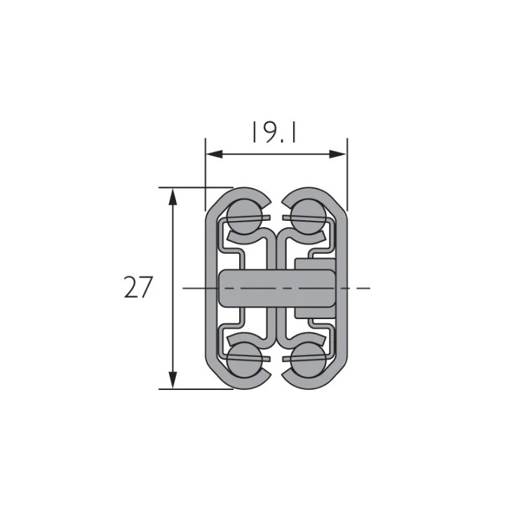 Prowadnica DZ2731-0035CL ACCURIDE