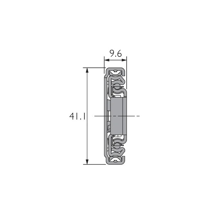 Prowadnica DZ2907-0020 ACCURIDE
