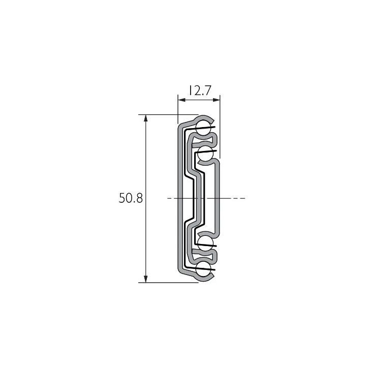 Prowadnica DZ3307-0020-2 ACCURIDE