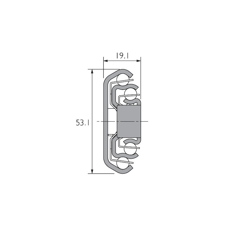 Prowadnica DZ3657-0014-2 ACCURIDE