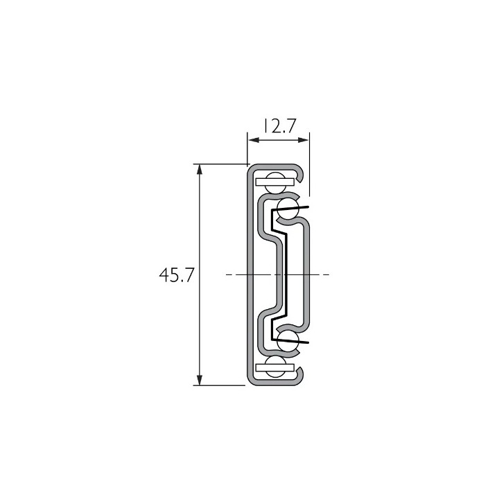 Prowadnica DZ3832-0025DO ACCURIDE