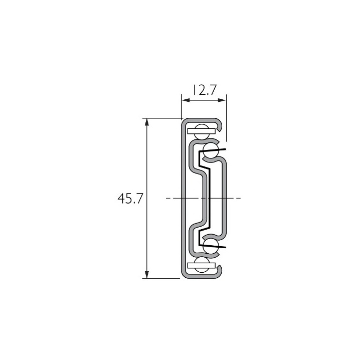 Prowadnica DZ3832-0035SC ACCURIDE