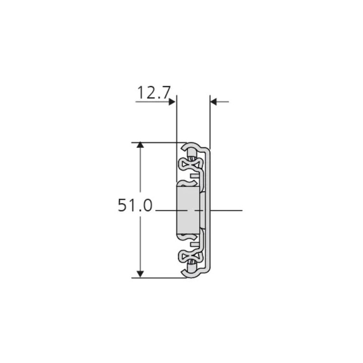 Prowadnica DZ3932-0025 ACCURIDE
