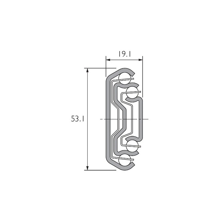 Prowadnica DZ5321-0045 ACCURIDE