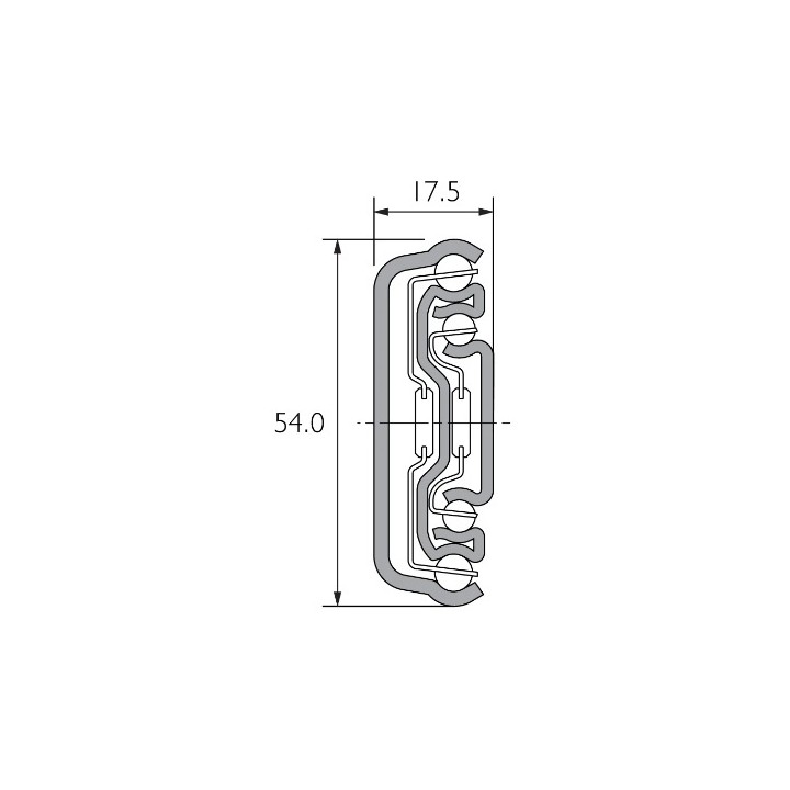 Prowadnica DZ5417-0070EC ACCURIDE