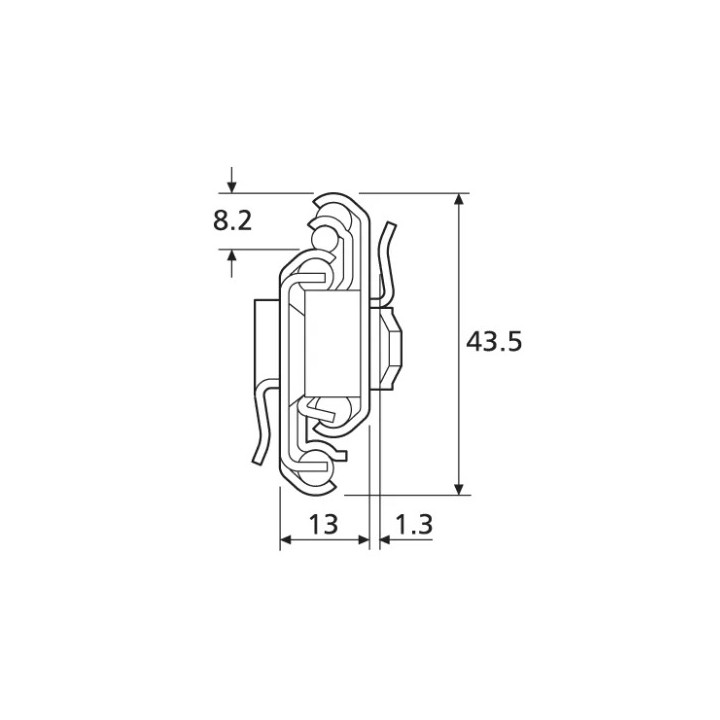 Prowadnica DZ7400-5045-2 ACCURIDE