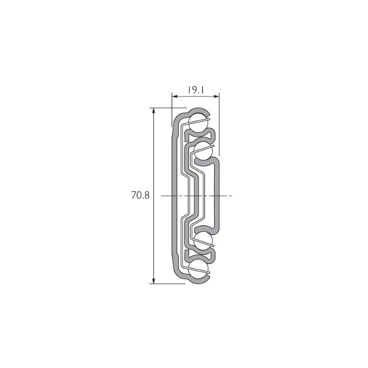 Prowadnica DZ7957-0024-2 ACCURIDE