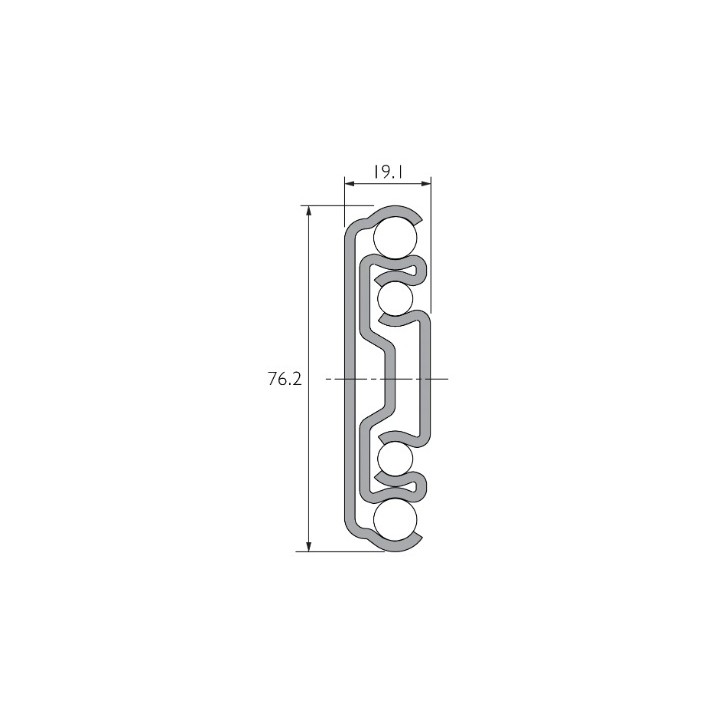 Prowadnica DZ9301-0022U-E ACCURIDE
