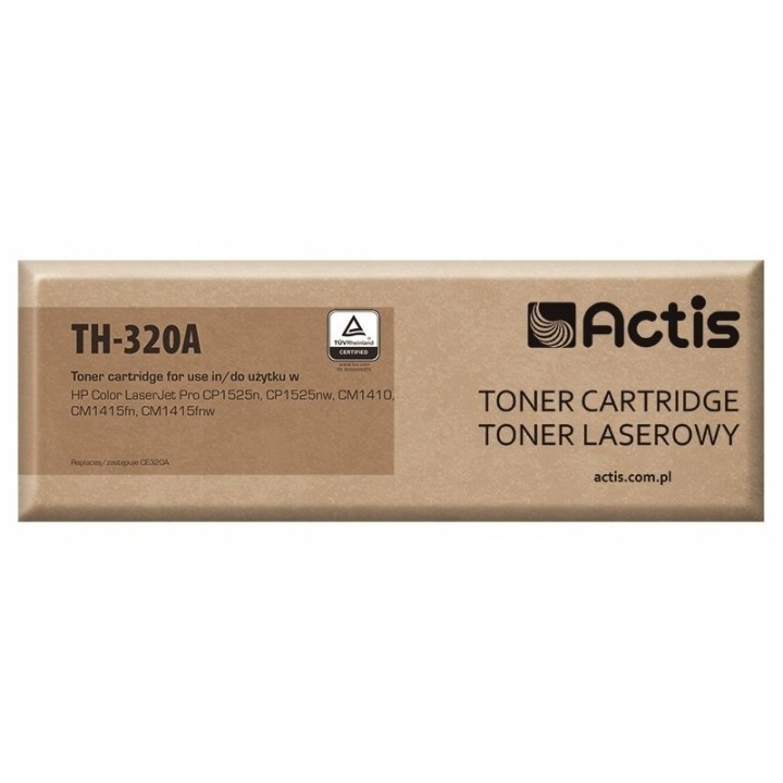 Toner ACTIS TH-320A (zamiennik HP 128A CE320A; Sta