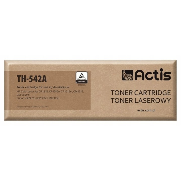 Toner ACTIS TH-542A (zamiennik HP 125A CB542A, Can