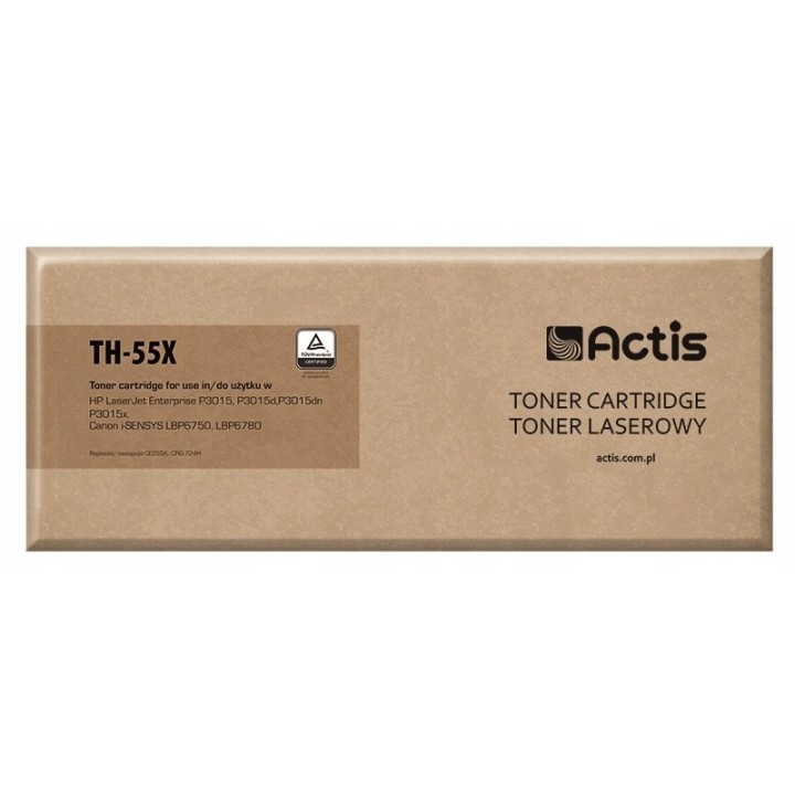 Toner ACTIS TH-55X (zamiennik HP 55X CE255X, Canon