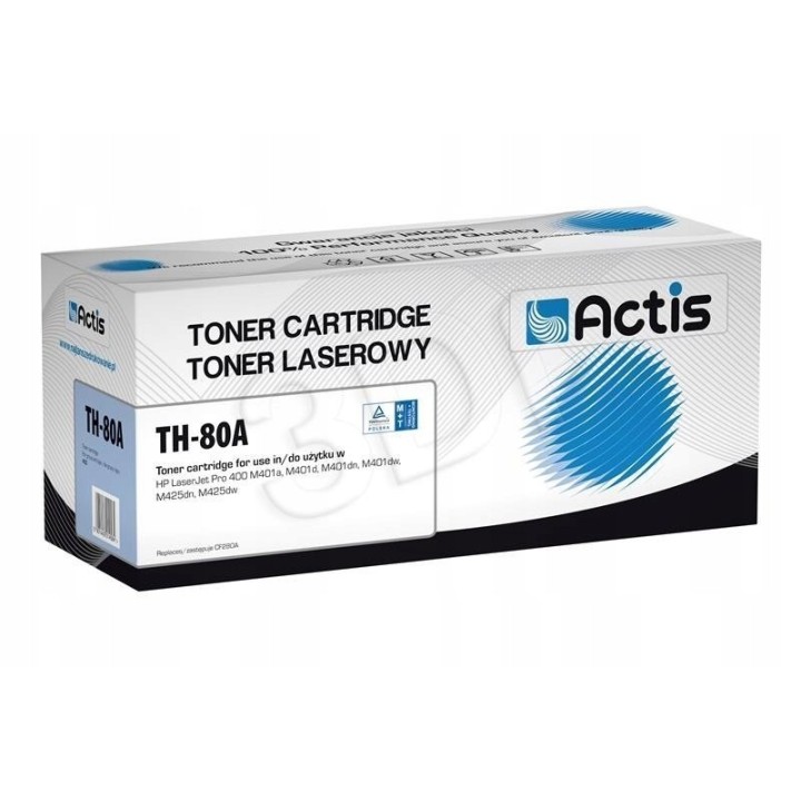 Toner ACTIS TH-80A (zamiennik HP 80A CF280A; Stand
