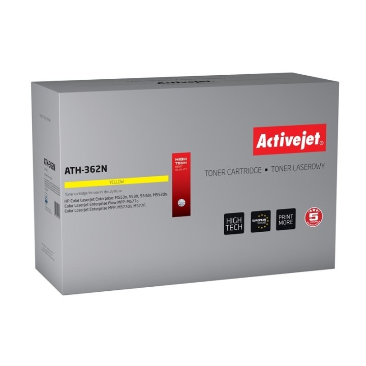 Toner Activejet ATH-362N (zamiennik HP 508A CF362A