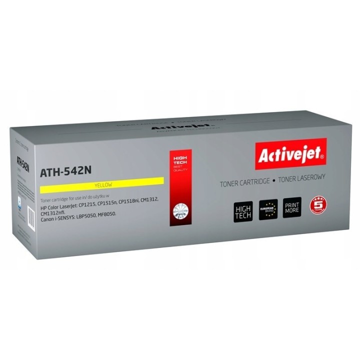 Toner Activejet ATH-542N (zamiennik HP 125A CB542A