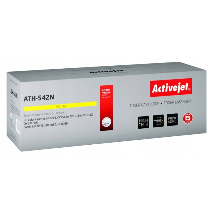Toner Activejet ATH-542N (zamiennik HP 125A CB542A