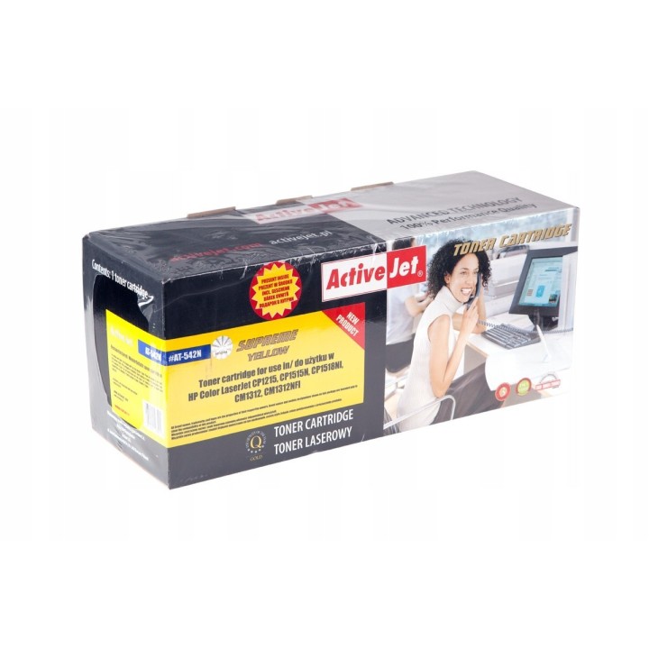 Toner Activejet ATH-542N (zamiennik HP 125A CB542A