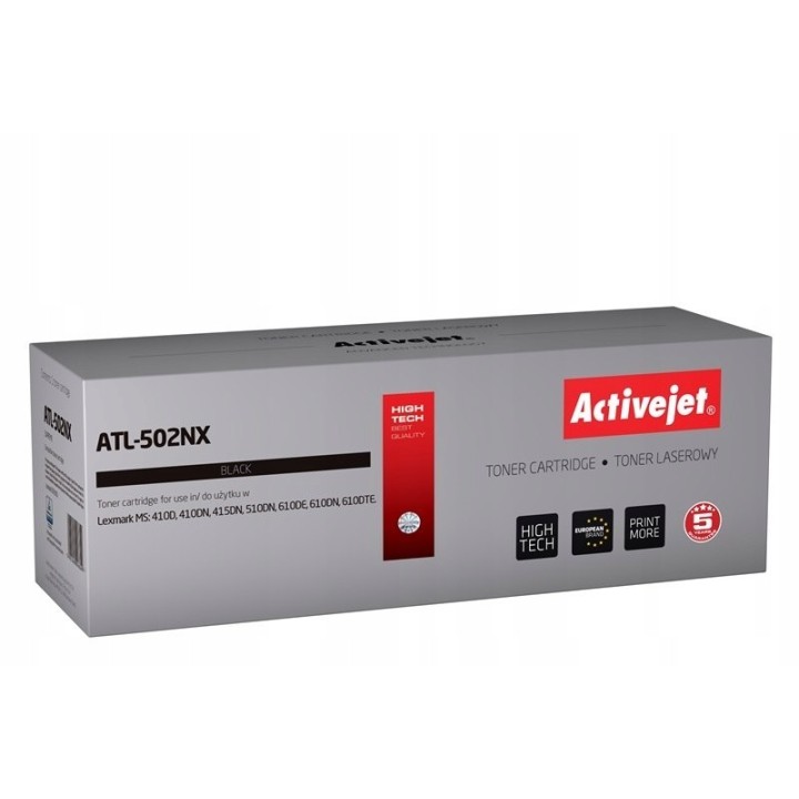 Toner Activejet ATL-502NX (zamiennik Lexmark 502X/