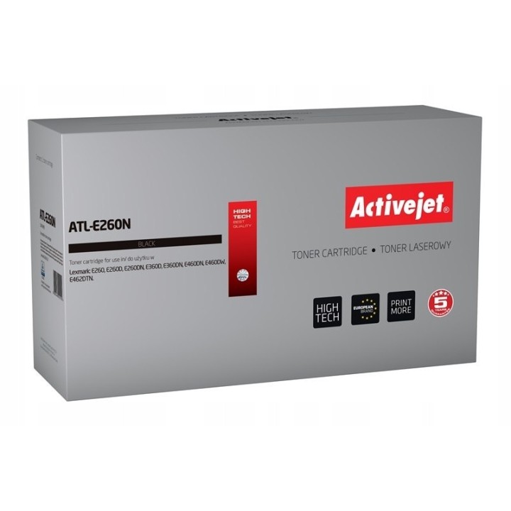 Toner Activejet ATL-E260N (zamiennik Lexmark E260A