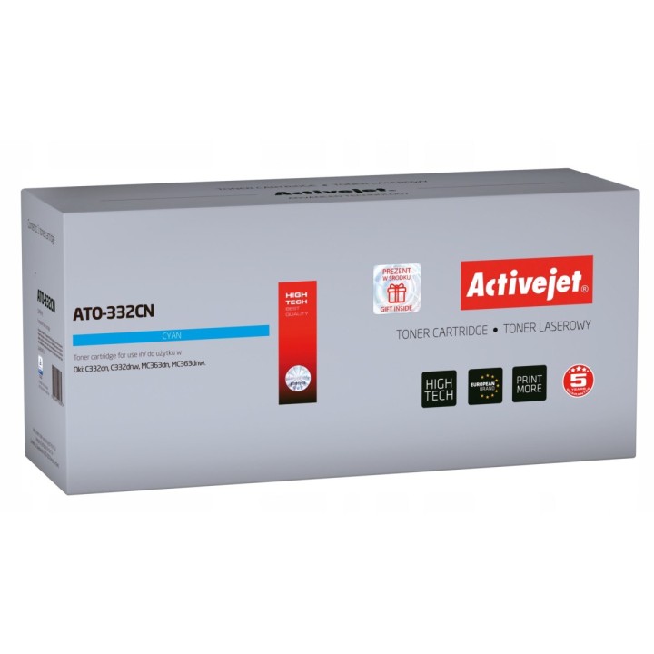 Toner Activejet ATO-332CN (zamiennik OKI 46508715;