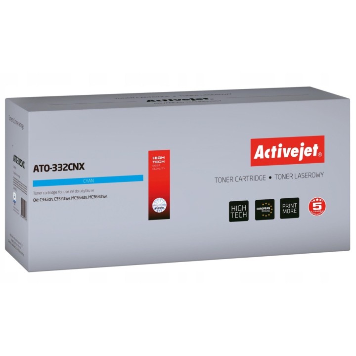 Toner Activejet ATO-332CNX (zamiennik OKI 46508711