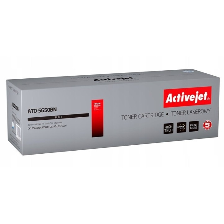 Toner Activejet ATO-5650BN (zamiennik OKI 43865708