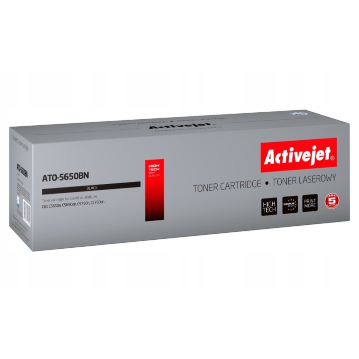 Toner Activejet ATO-5650BN (zamiennik OKI 43865708